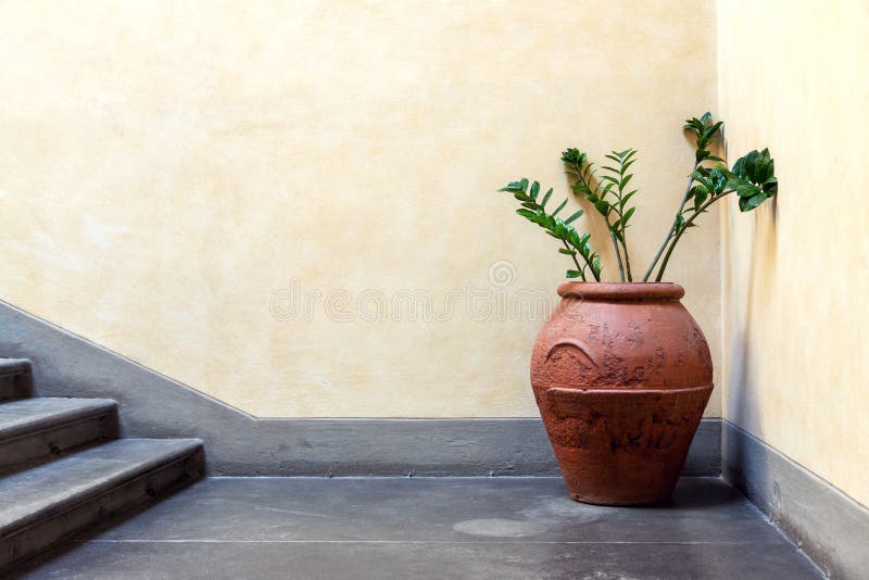 Interior detail with pitcher and flowers