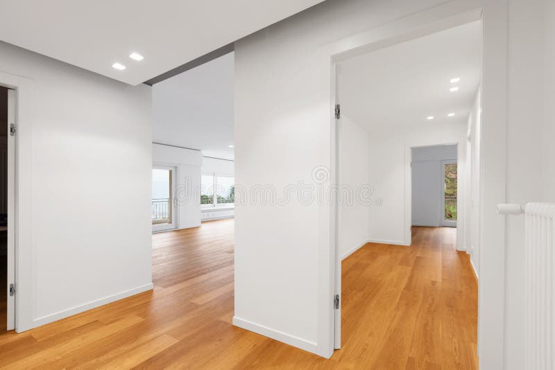 Interior do apartamento moderno, corredor fotos de stock Interior do apartamento moderno, corredor fotos de stock