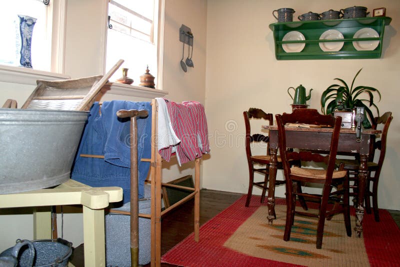 Interior do Museu de Urk na antiga câmara municipal fotografia de stock