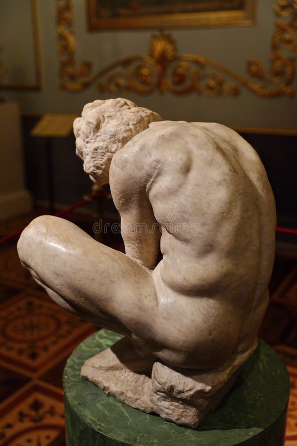 Interior do palácio do inverno do eremitério do estado fotos de stock royalty free