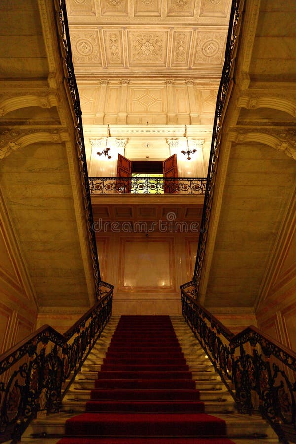 Interior do palácio do inverno do eremitério do estado imagens de stock royalty free
