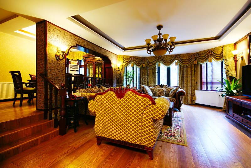 Interior of fancy home