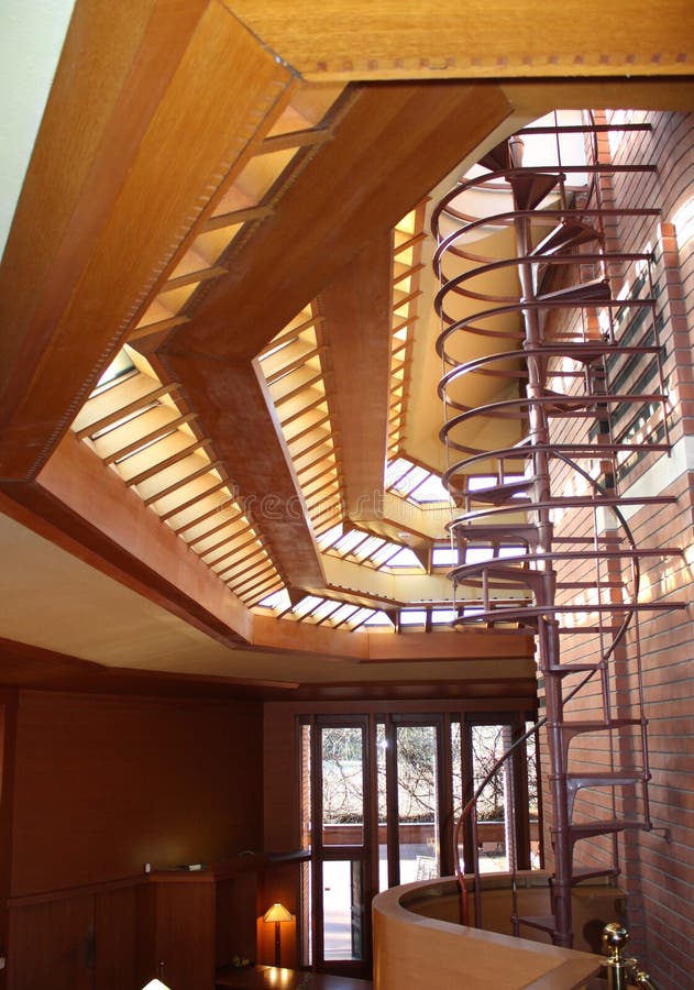 Interior, Frank Lloyd Wright Building Wingspread, Racine Wisconsin