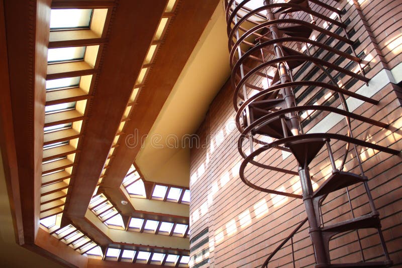 Interior, Frank Lloyd Wright Building Wingspread, Racine Wisconsin