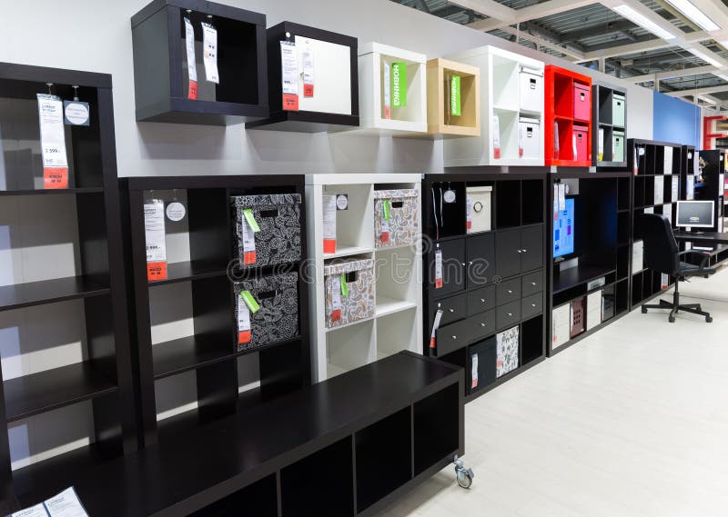 Interior Furniture Store Ikea Editorial Photography Image of popular