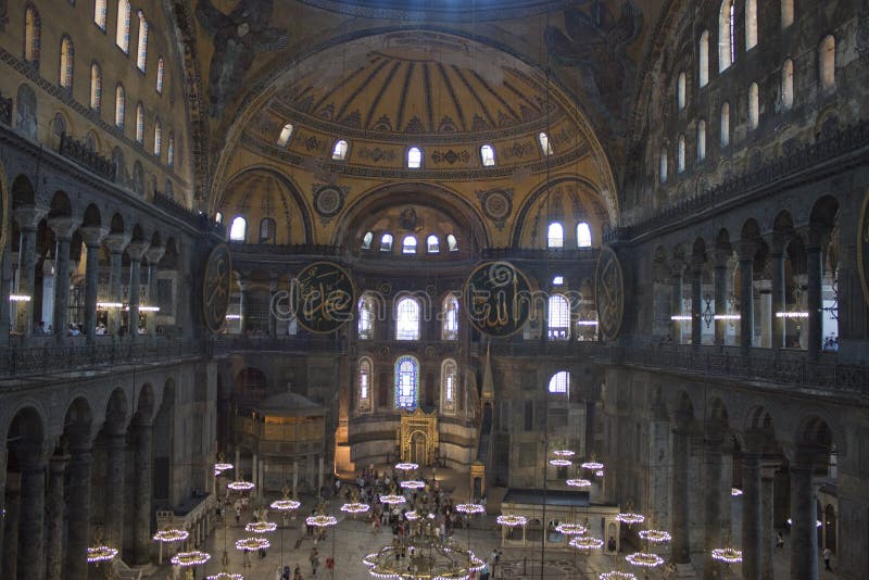 Interior of Hagia Sofia