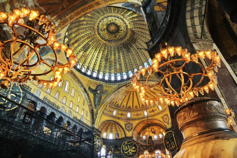 Interior of Hagia Sophia