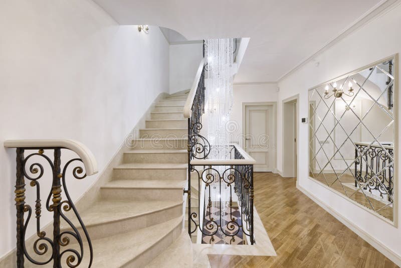 The interior of the hall stock photo. Image of column - 70319110