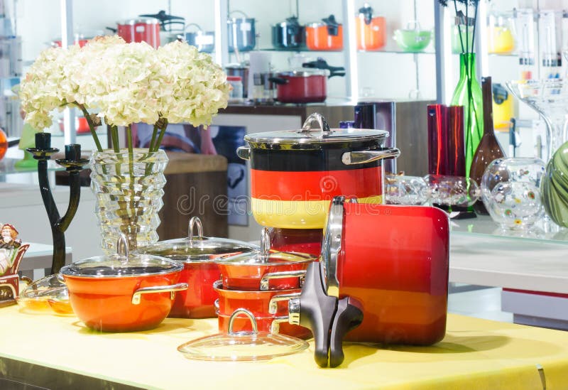 Interior of a Household Goods Store Stock Image Image of equipment