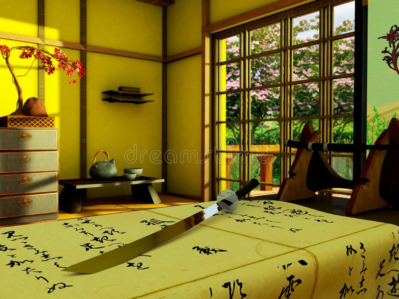 Interior in Japanese stiletto