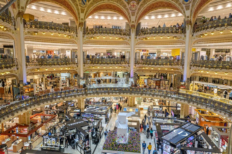 Louis Vuitton Paris Galeries Lafayette store, France