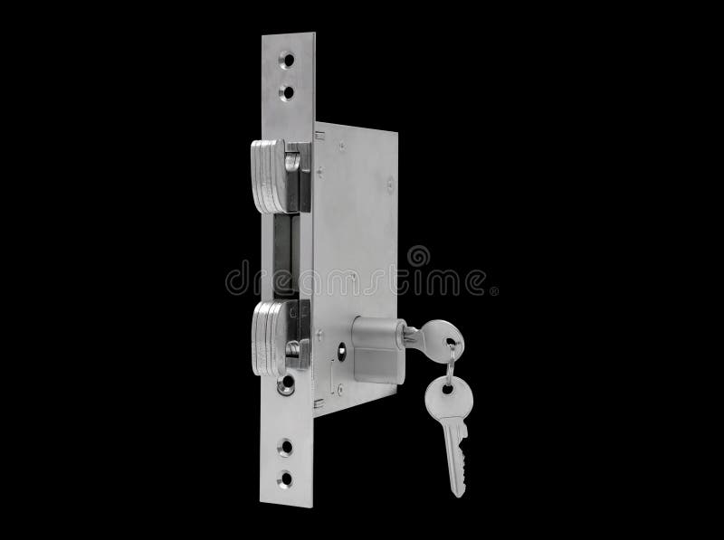 Interior Mechanism of Door Locking Stock Image Image of home, enter