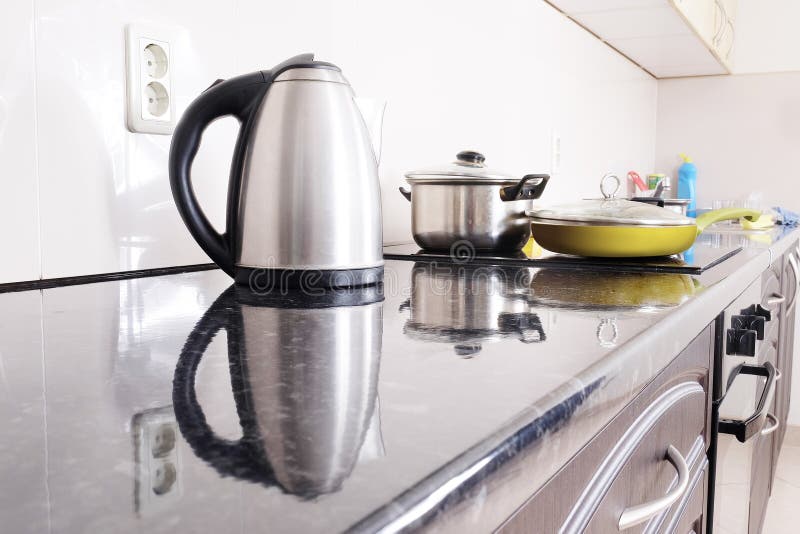 Interior of a modern kitchen