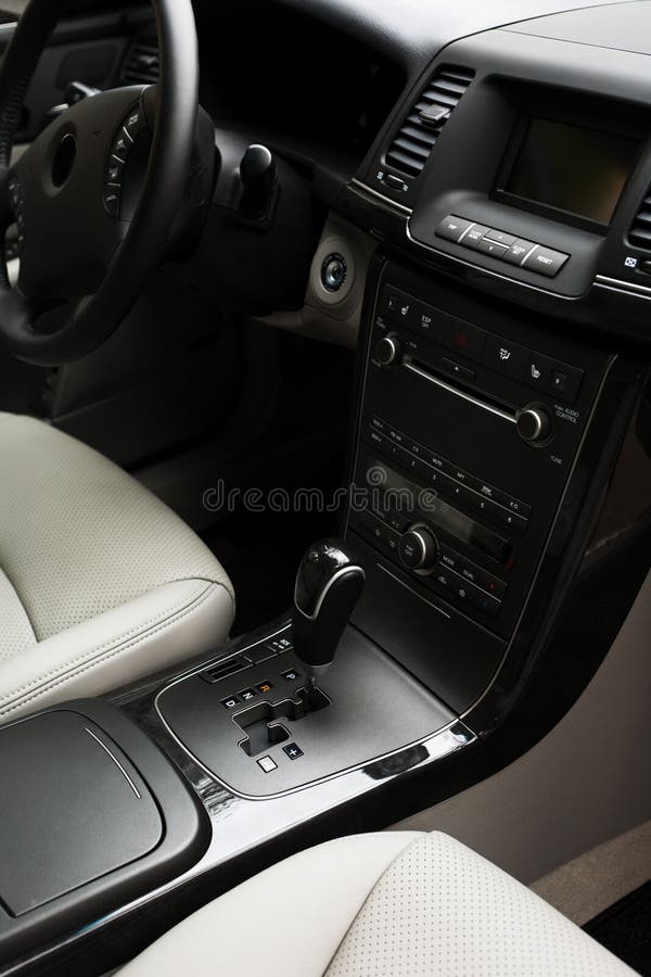 Interior of the new car