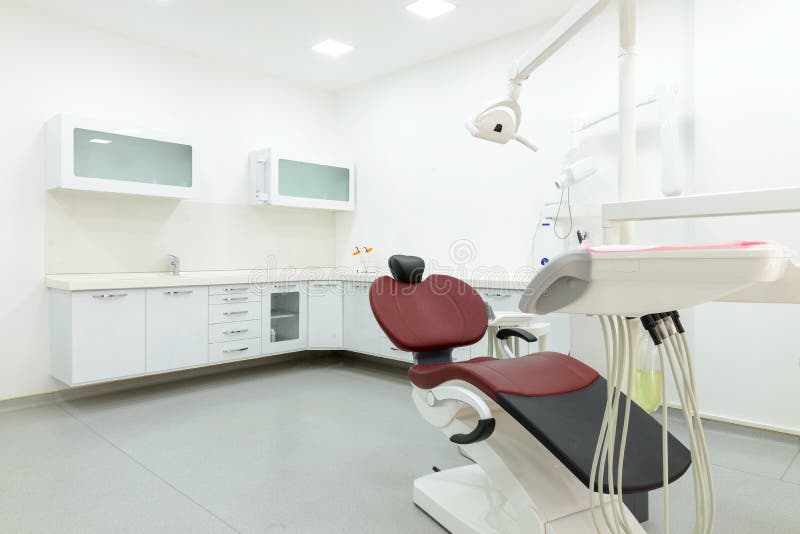 Interior Of New Modern Dental Clinic Office Room Stock Image