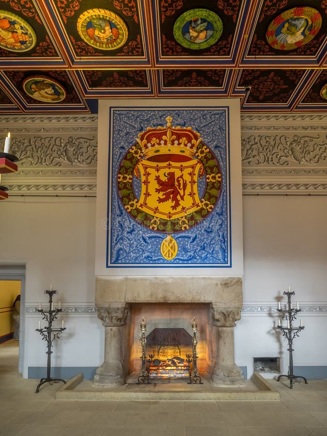 Interior of the Palace inside Stirling Castle