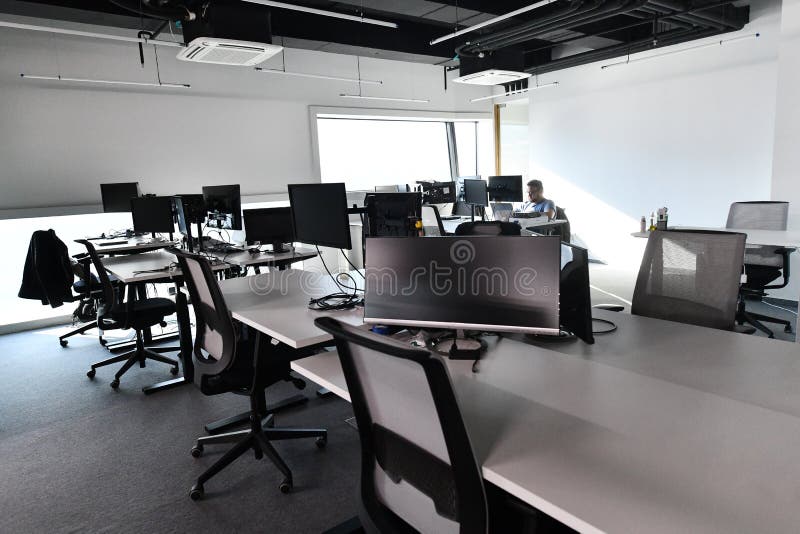 Relaxation area in Modern Office royalty free stock photos