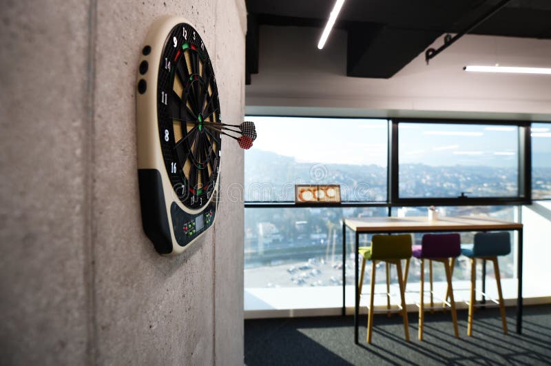 Relaxation area in Modern Office royalty free stock images