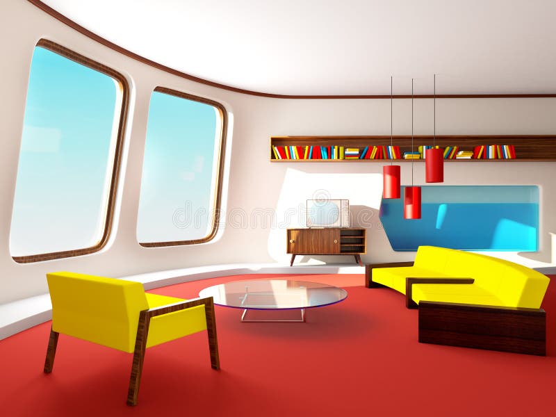 Retro Futurism Interior Design: The Perfect Blend of Past and Future