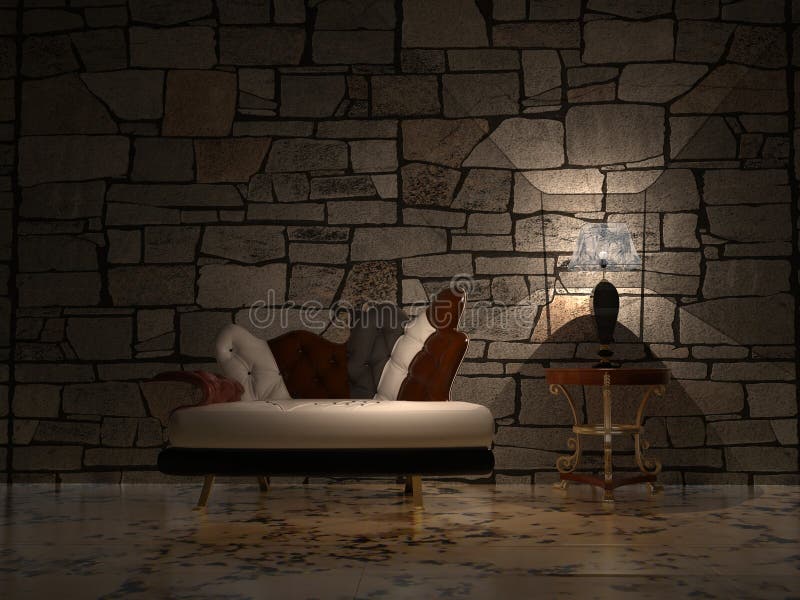 Interior of room vector illustration