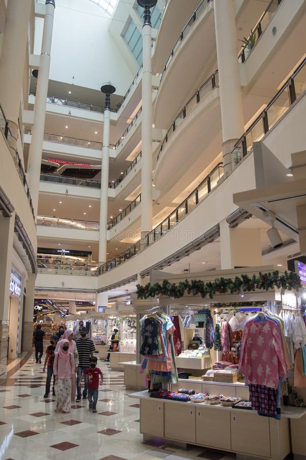 KUALA LUMPUR, MALAYSIA - CIRCA JANUARY, 2020: interior shot of Louis Vuitton  store in Suria KLCC shopping mall in Kuala Lumpur. Stock Photo