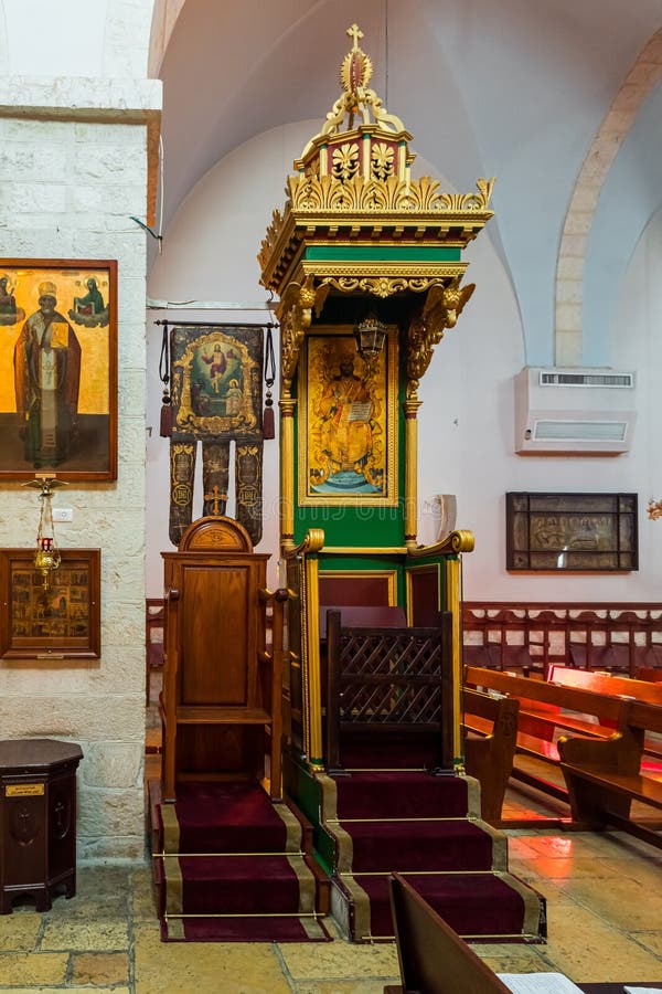 The Interior of the St. Nicholas Church in Bay Jala - a Suburb of ...