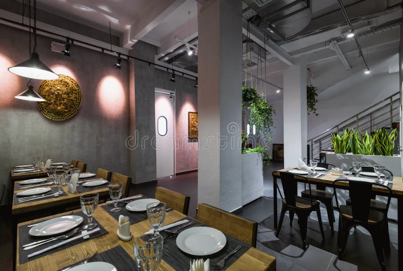 Thai Restaurant Interior Design Stock Photos Download 405