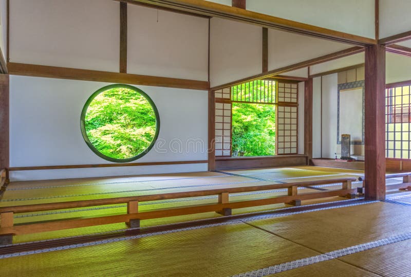 Interior of traditional Japanese house