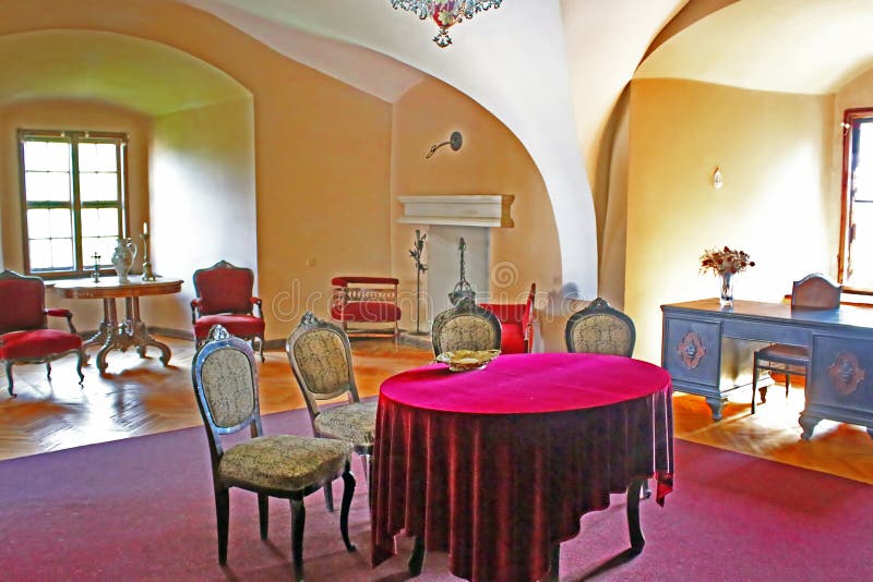 Interior of Uzhhorod Castle (Ukraine) stock images Interior of Uzhhorod Castle (Ukraine) stock images