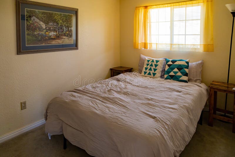 Interior View of an Airbnb Farm Room Editorial Photo Image of states
