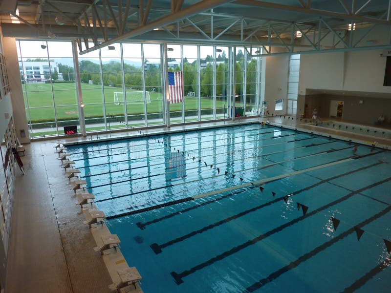 Interior View of a Swimming Pool of Nike World Headquarters Editorial Photo  - Image of interior, headquarters: 179076461