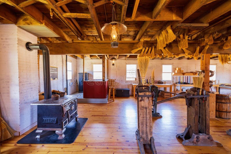 Interior View of the Wyoming Territorial Prison Editorial Photo Image