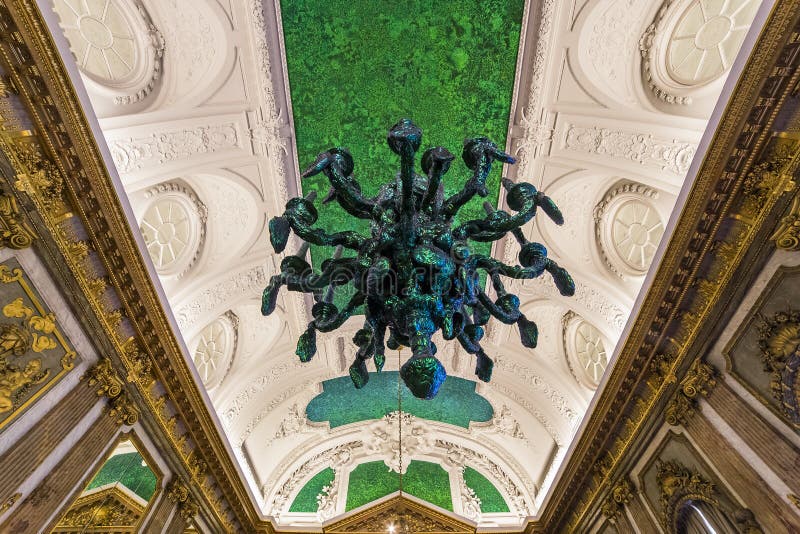Interiors of Royal Palace, Brussels, Belgium