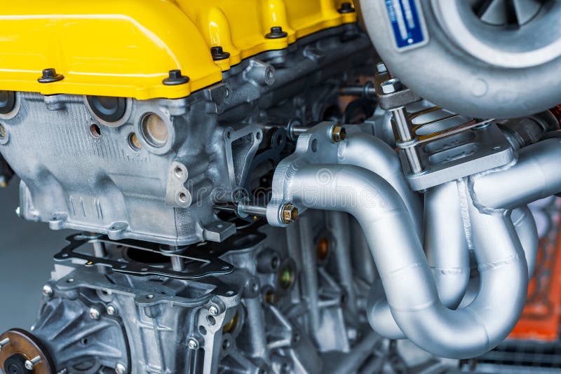 Internal combustion engine automotive stock images