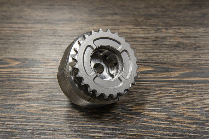 Internal combustion engine VVTI clutch royalty free stock photo