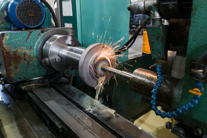 Internal Grinding of a Cylindrical Mandrel with a Watercooled Abrasive