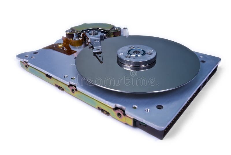 Internals of a hard disk drive
