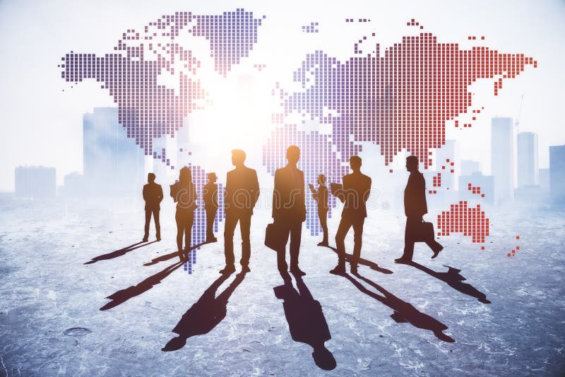 International Business and Discussion Concept Stock Photo - Image of  globalization, future: 121862608