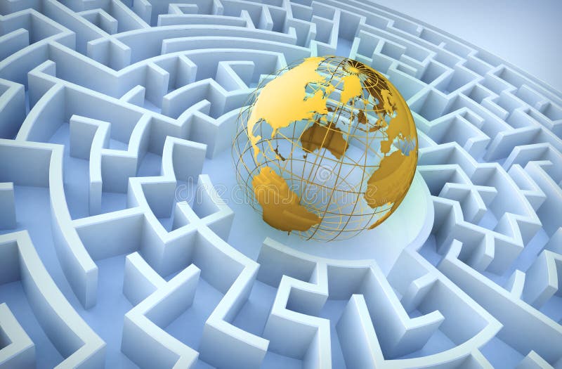 International cooperation concept. royalty free illustration International cooperation concept. royalty free illustration