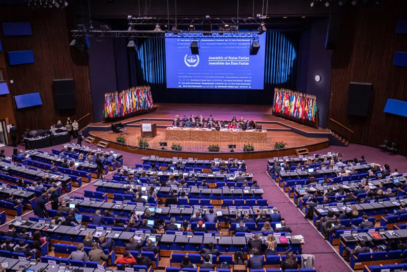 International Criminal Court ICC Assembly of States Parties Editorial Stock Image - Image of formal, delegates: 165550729