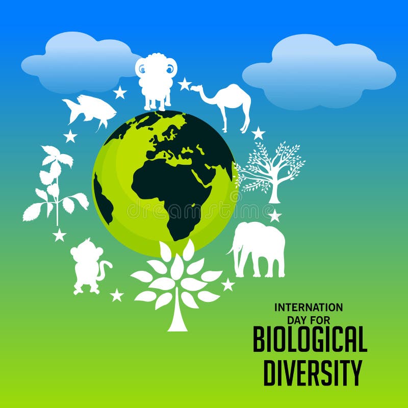 International Day for Biological Diversity. Stock Illustration ...