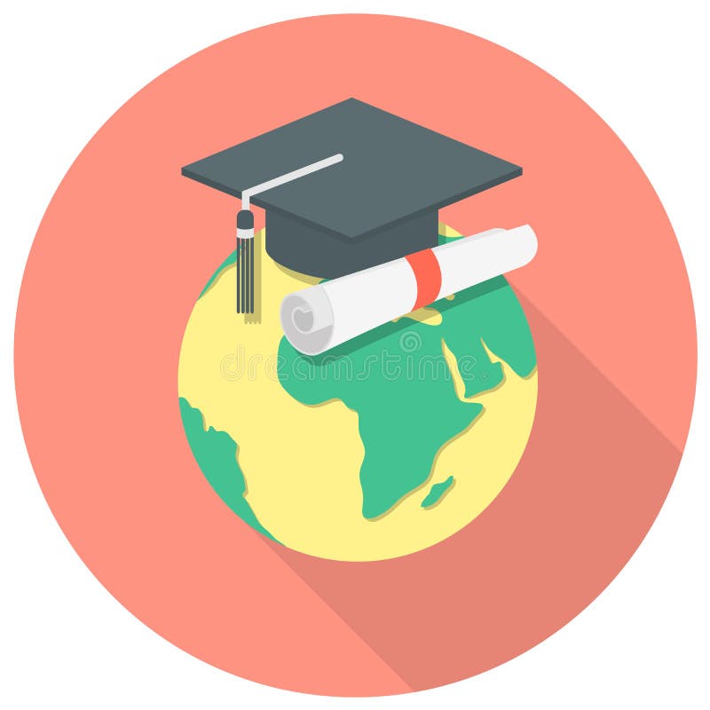 International education concept vector illustration