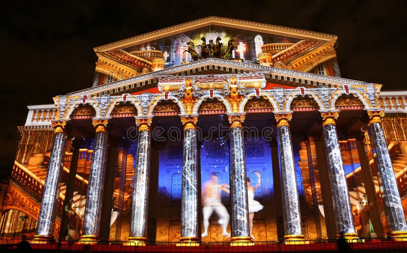 International festival Circle of light on October 13, 2014 in Moscow, Russia