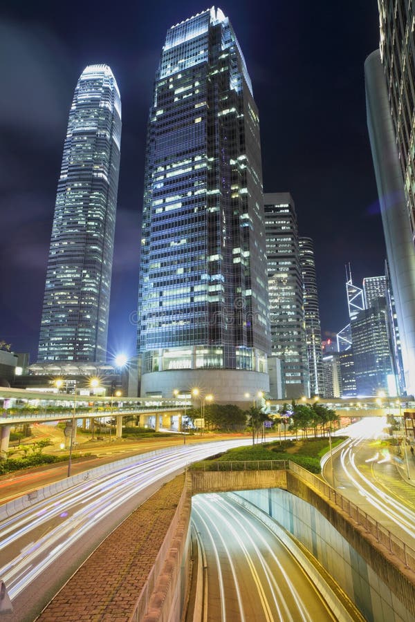 The center of the building is named International Finance Center.