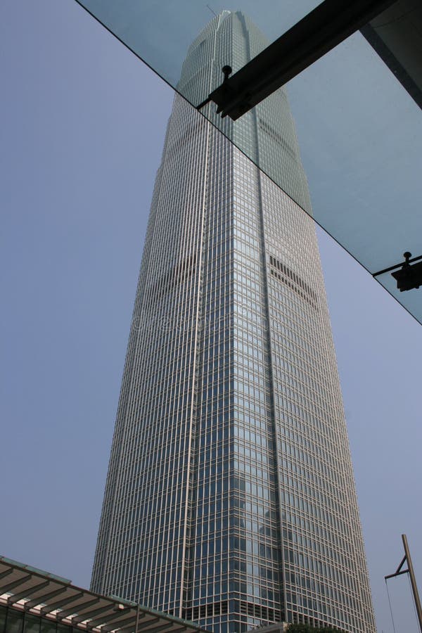 International Finance Centre (abbr. IFC, branded as ifc) is an integrated commercial development on the waterfront of Hong Kong's Central District. A prominent landmark on Hong Kong Island, it consists of two skyscrapers, the ifc mall, and the 55-storey Four Seasons Hotel Hong Kong. Tower 2 is the tallest building in Hong Kong, usurping the place once occupied by Central Plaza. It is the third-tallest building in the Greater China region and the seventh-tallest office building in the world, based on structural heights; by roof height, only the Shanghai World Financial Center, Taipei 101 and Sears Tower exceed it. The International Commerce Centre, currently under construction above the MTR Kowloon station and scheduled for completion in 2010, will usurp 2IFC's various titles.