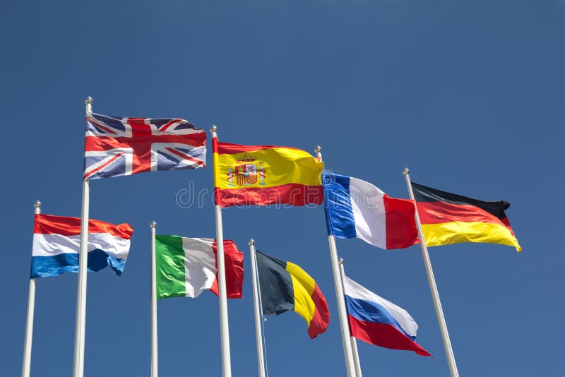 International Flags stock photo. Image of cooperation 41144674