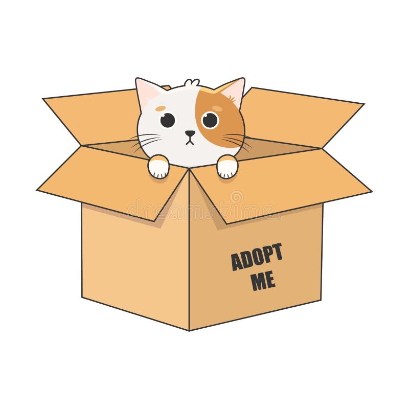 Adopt Me Kitty Stock Illustration 72848857
