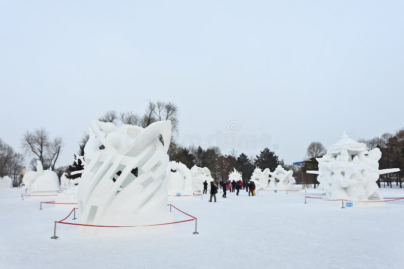 International Ice and Snow Sculpture festival, Harbin, China royalty free stock photo International Ice and Snow Sculpture festival, Harbin, China royalty free stock photo