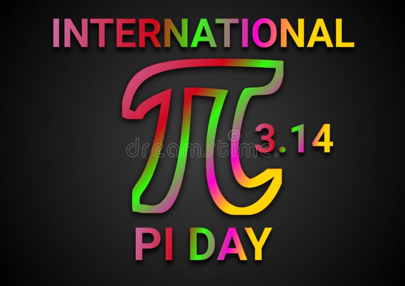 International Pi Day stock illustration. Illustration of mathematic