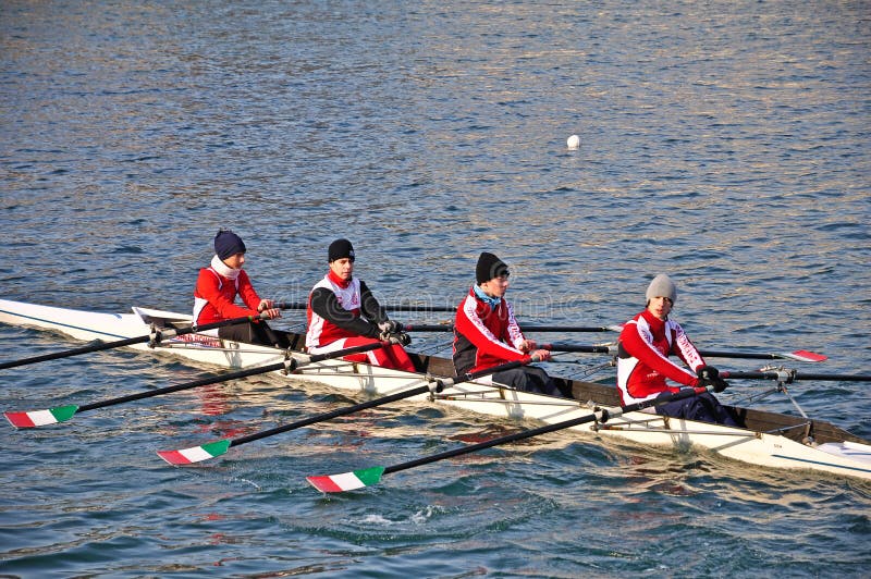 International Rowing Regatta in Turin Editorial Stock Photo Image of